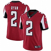 Nike Atlanta Falcons #2 Matt Ryan Red Team Color NFL Vapor Untouchable Limited Jersey,baseball caps,new era cap wholesale,wholesale hats